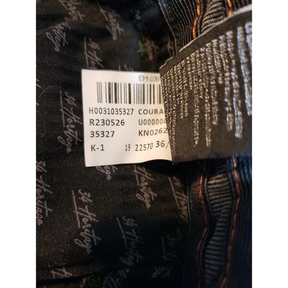 34 Heritage Green Cool Max Courage Jeans Mid rise Straight NEW size 36 x 32 - Picture 7 of 14